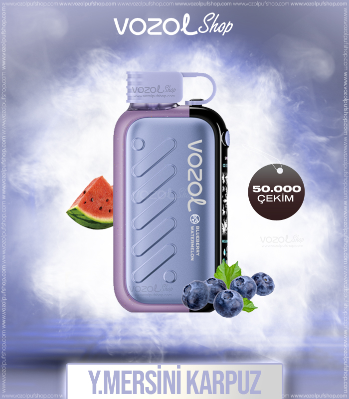 Vozol Gear Ice & Sweet 50000 Blueberry Watermelon