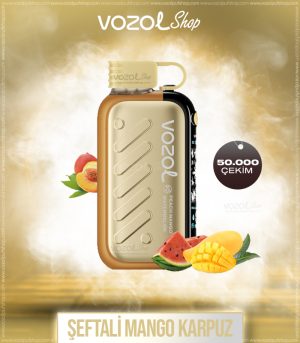 Vozol Gear Ice & Sweet 50000 Peach Mango Watermelon