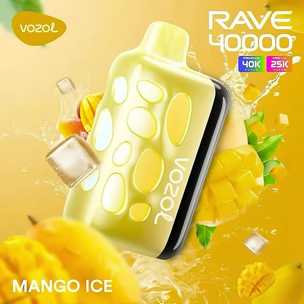 Vozol Rave 40000 Mango Ice